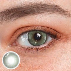 Miginia Green Coloured Contact Lenses - BEAUEYE (UK)