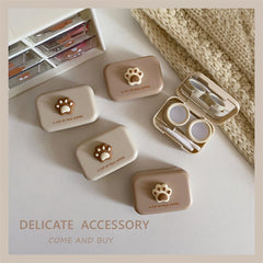 Milktea Colored Contact Lens Case - BEAUEYE (UK)