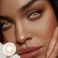 Monalisa Adoration Brown Coloured Contact Lenses - BEAUEYE (UK)