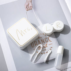 Mr Mrs Colored Contact Lens Case - BEAUEYE (UK)
