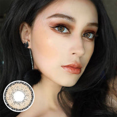 Natural Colors OCRE BROWN Coloured Contact Lenses - BEAUEYE (UK)