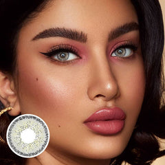 Natural Colors QUARTZO Gray Coloured Contact Lenses - BEAUEYE (UK)
