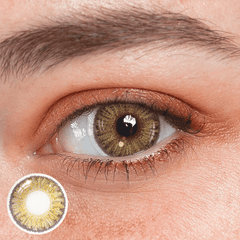 New 3 - Tone Brown Prescription Coloured Contact Lenses - BEAUEYE (UK)