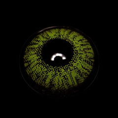 New 3 - Tone Gem Green Prescription Coloured Contact Lenses - BEAUEYE (UK)