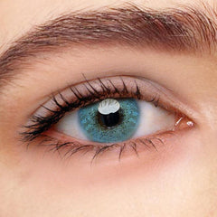 Ocean Blue Prescription Coloured Contact Lenses - BEAUEYE (UK)