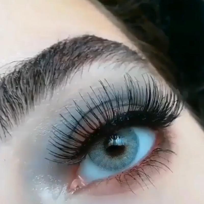 Ocean Blue Prescription Coloured Contact Lenses - BEAUEYE (UK)