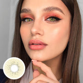 Ocean Brown Prescription Coloured Contact Lenses - BEAUEYE (UK)