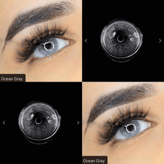 Ocean Gray Coloured Contact Lenses - BEAUEYE (UK)