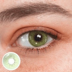 Ocean Green Prescription Coloured Contact Lenses - BEAUEYE (UK)