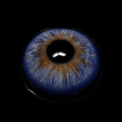 Olivia Blue Coloured Contact Lenses - BEAUEYE (UK)
