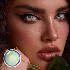 Onyx Blue Coloured Contact Lenses - BEAUEYE (UK)