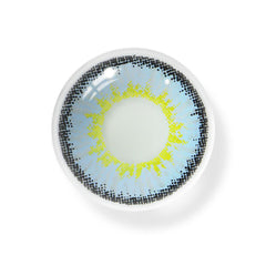 Onyx Blue Coloured Contact Lenses - BEAUEYE (UK)