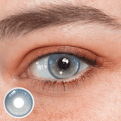 Ophir Blue Coloured Contact Lenses - BEAUEYE (UK)