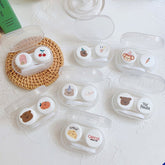 Oval Colored Contact Lens Case - BEAUEYE (UK)
