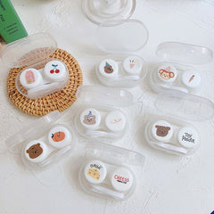 Oval Colored Contact Lens Case - BEAUEYE (UK)