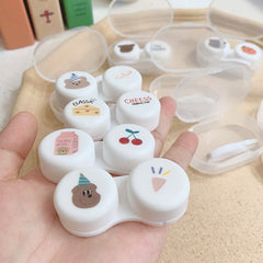 Oval Colored Contact Lens Case - BEAUEYE (UK)