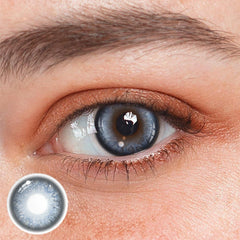 Penina Blue Prescription Coloured Contact Lenses - BEAUEYE (UK)