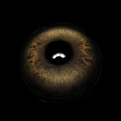 Penina Golden Brown Prescription Coloured Contact Lenses - BEAUEYE (UK)