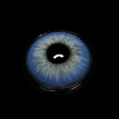 Perla Deep Blue Prescription Coloured Contact Lenses - BEAUEYE (UK)