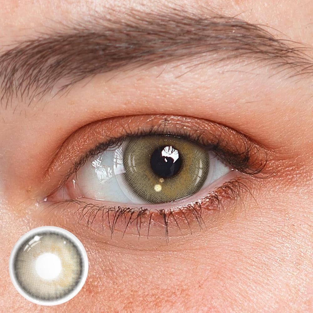 Pina Brown Coloured Contact Lenses - BEAUEYE (UK)