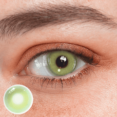 Pixie Green Coloured Contact Lenses - BEAUEYE (UK)
