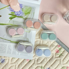 Plain Colored Contact Lens Case - BEAUEYE (UK)