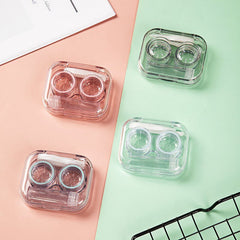 Portable Clear Mini Colored Contact Lens Case - BEAUEYE (UK)