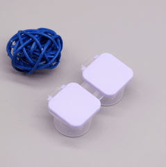 Portable flip cover Multicolor Colored Contact Lens Case - BEAUEYE (UK)