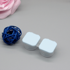 Portable flip cover Multicolor Colored Contact Lens Case - BEAUEYE (UK)