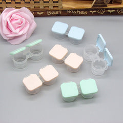 Portable Press Colored Contact Lens Case - BEAUEYE (UK)