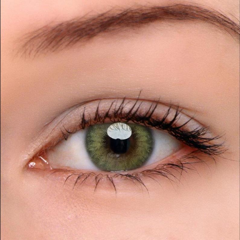 Pro Khaki Brown Coloured Contact Lenses - BEAUEYE (UK)