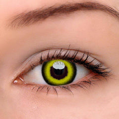 QRL Yellow Coloured Contact Lenses - BEAUEYE (UK)