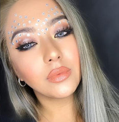 Rainbow Bassia Gray Daily (10 Pcs) Coloured Contact Lenses - BEAUEYE (UK)