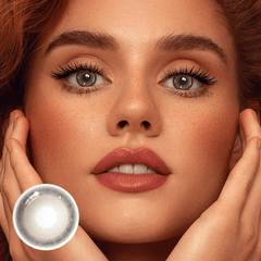 Realta Gray Coloured Contact Lenses - BEAUEYE (UK)