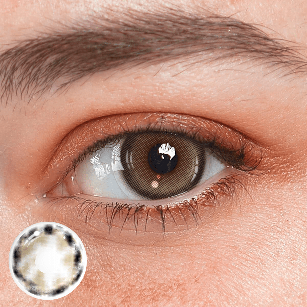 Realta Gray Coloured Contact Lenses - BEAUEYE (UK)