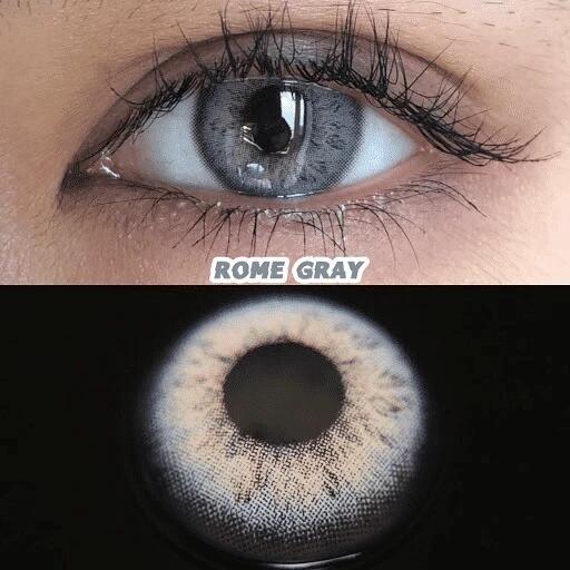 Rome Gray Coloured Contact Lenses - BEAUEYE (UK)