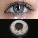 Rome Gray Coloured Contact Lenses - BEAUEYE (UK)