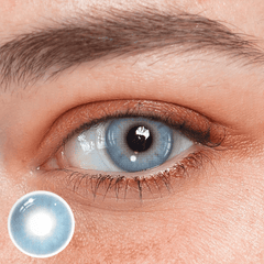 Rosemary Blue Coloured Contact Lenses - BEAUEYE (UK)