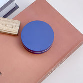 Round Milk Coffee Warm Color Colored Contact Lens Case - BEAUEYE (UK)