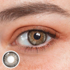 Ruri Brown Prescription Coloured Contact Lenses - BEAUEYE (UK)