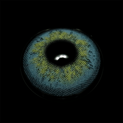 Russia Blue Prescription Coloured Contact Lenses - BEAUEYE (UK)