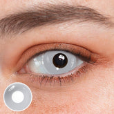 Cosplay Block Gray Coloured Contact Lenses