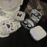 Shining Butterflies Colored Contact Lens Case - BEAUEYE (UK)