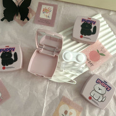 Simple And Cute Colored Contact Lens Case - BEAUEYE (UK)