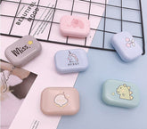 Simple Cartoon Colored Contact Lens Case - BEAUEYE (UK)