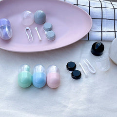 Small Fresh Tweezers Suction Stick Colored Contact Auxiliary Tool - BEAUEYE (UK)