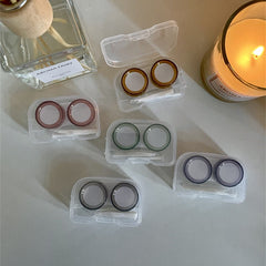 Small Minority Colored Contact Lens Case - BEAUEYE (UK)