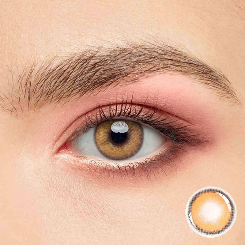 Sorayama Brown Prescription Coloured Contact Lenses - BEAUEYE (UK)