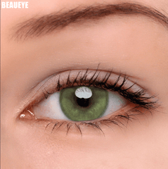 Sorayama Green Prescription Coloured Contact Lenses - BEAUEYE (UK)