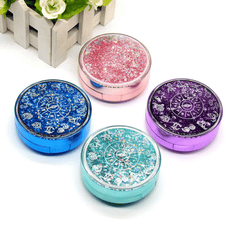 Stars Quicksand Multicolor Colored Contact Lens Case - BEAUEYE (UK)